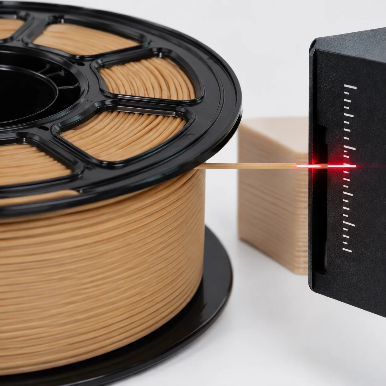 Wood PLA Filament 1.75mm 1kg Sandable Wood Finish — Product Images
