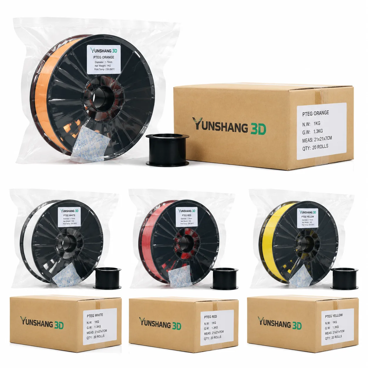 PETG Filament 1.75mm — Product Images